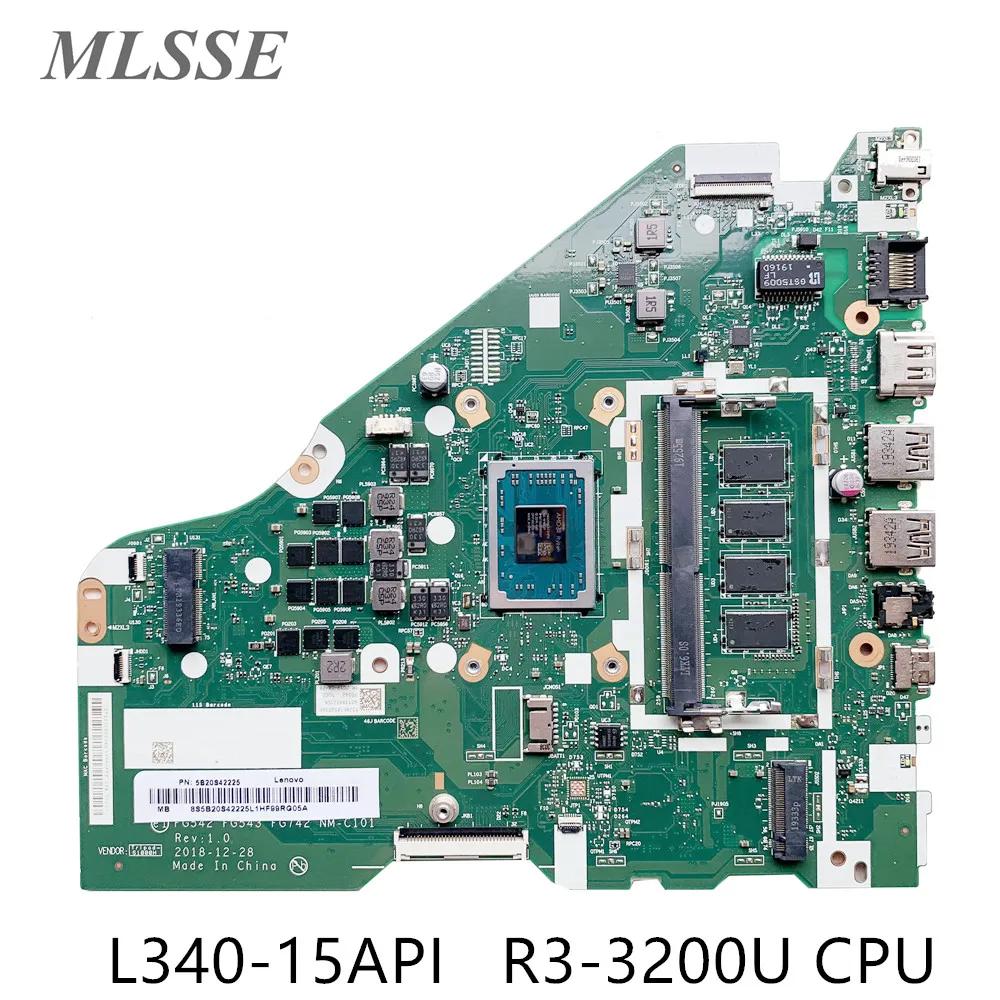 Lenovo Ideapad L340-15API Ʈ  κ, FG542 FG543 FG742 NM-C101 R3-3200U CPU, 4GB RAM, 5B20S42225